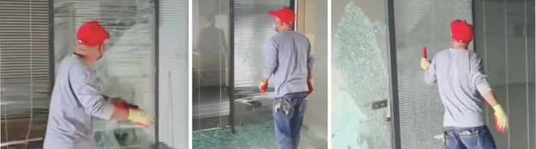 Na China, descartar vidro temperado sai mais barato do que manter estoques