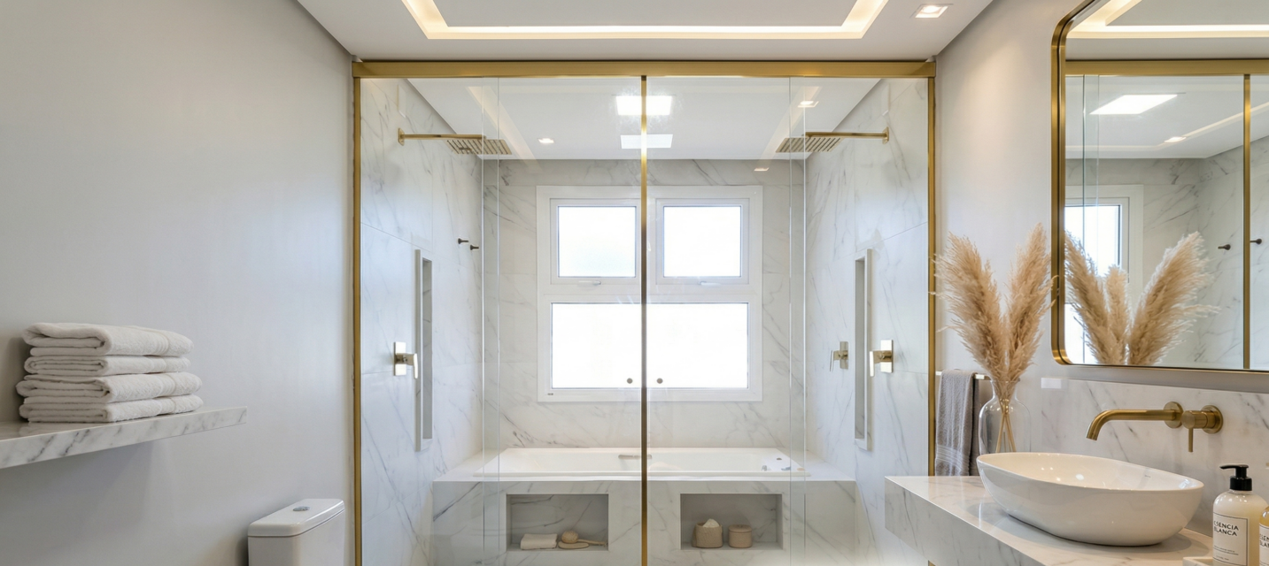 Ideia Glass lança Box Reto com design minimalista e instalação versátil - Imagem do artigo